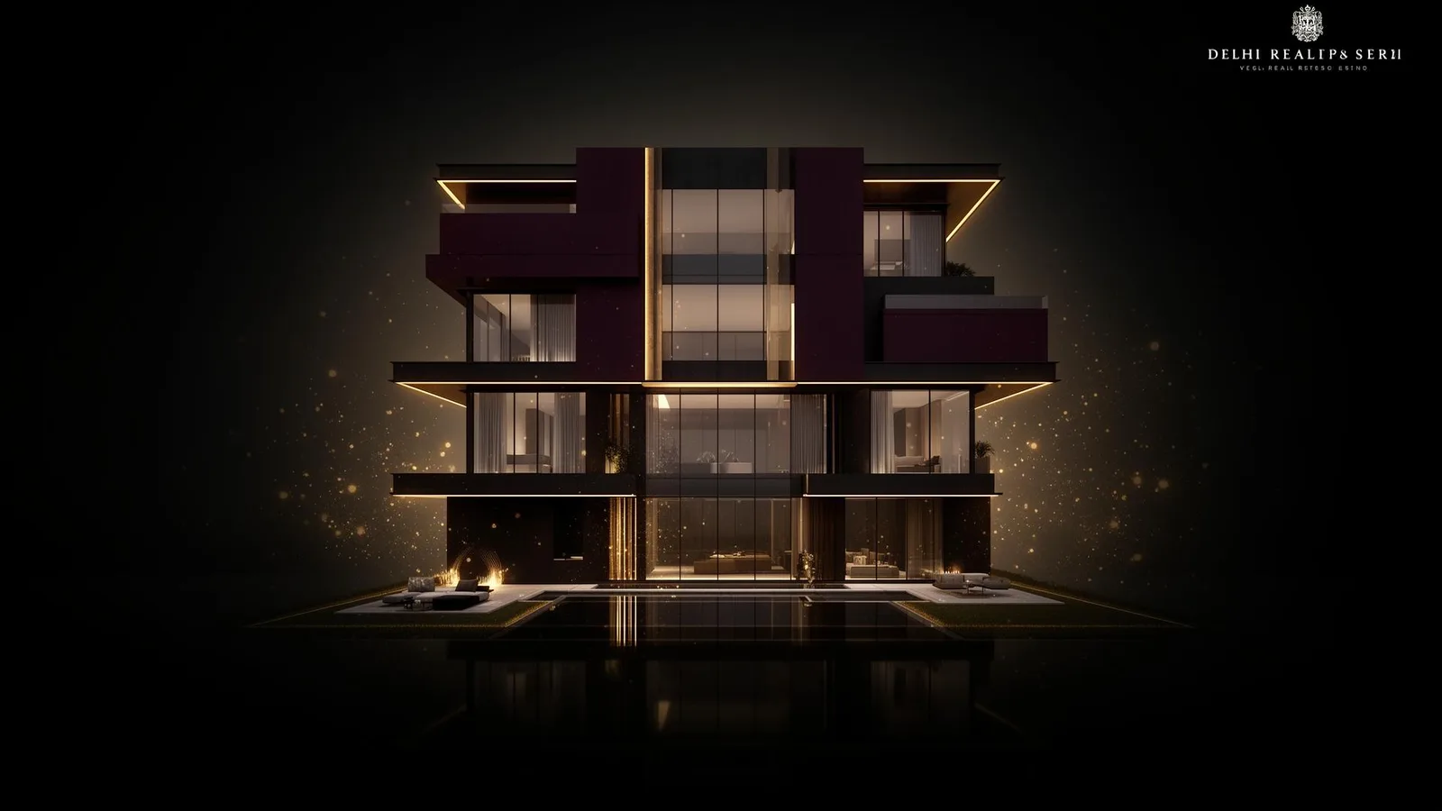 Luxury villa render
